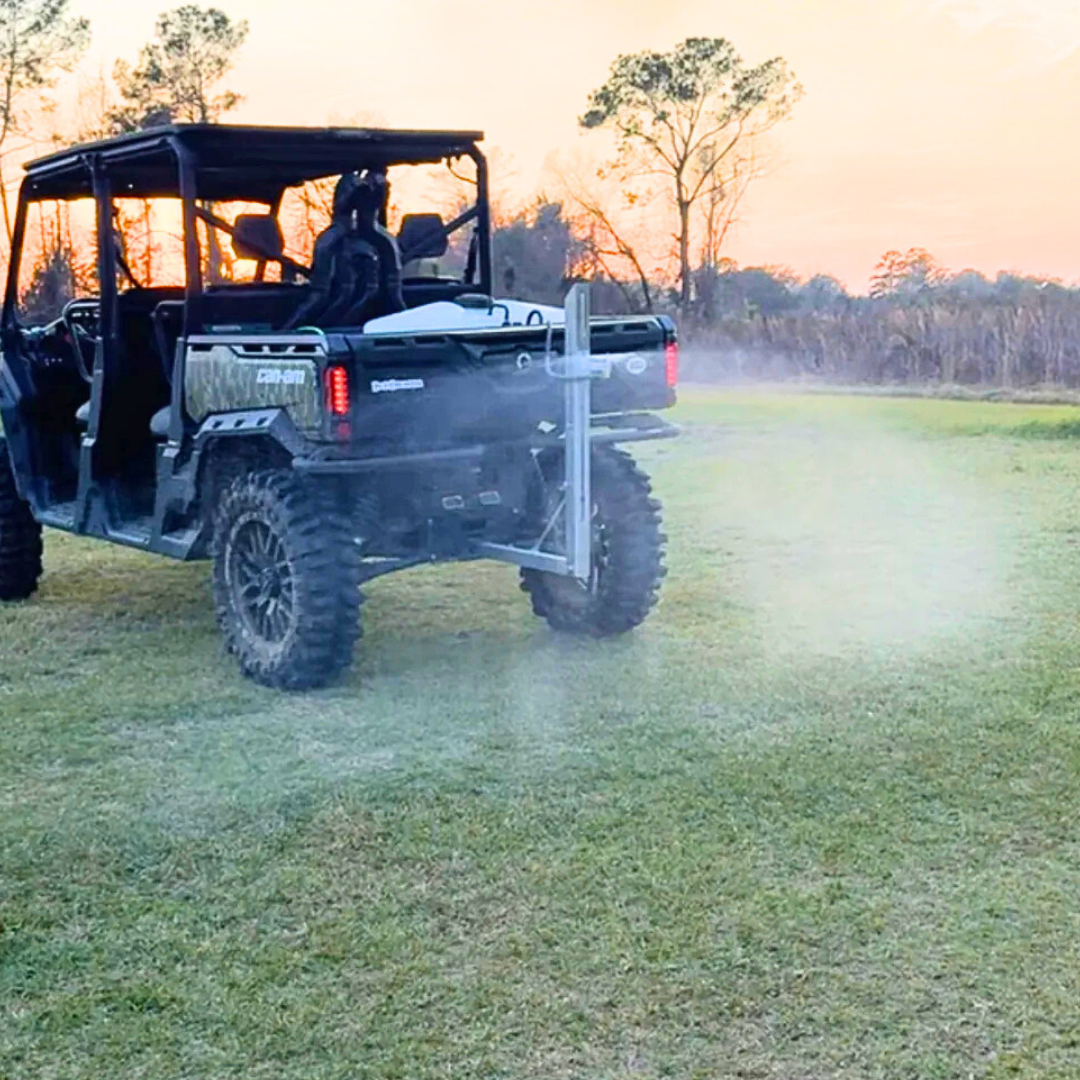 Plot Master Sprayer Plot Blaster | Boomless Sprayer for ATVs, UTVs, Golf Carts & More