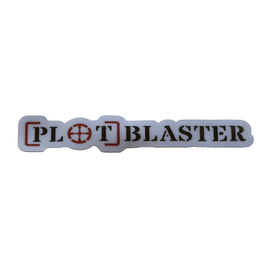 Plot Blaster Heavy Duty Decal
